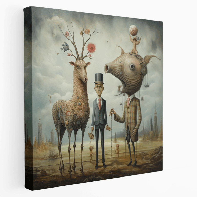 Geheimnisvolles Fantasie Leinwandbild