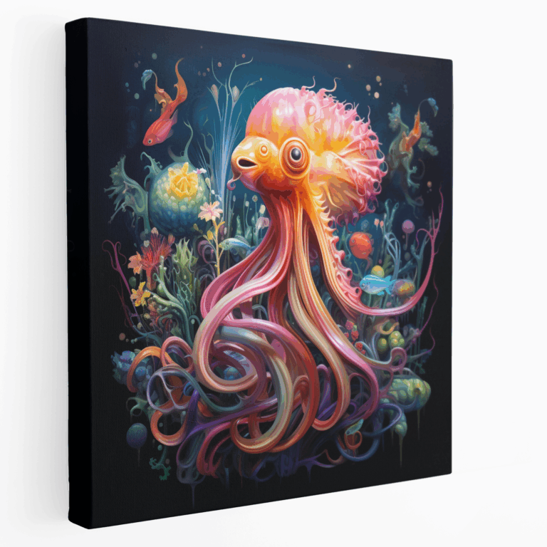 Surreales Meereslandschaft Leinwandbild