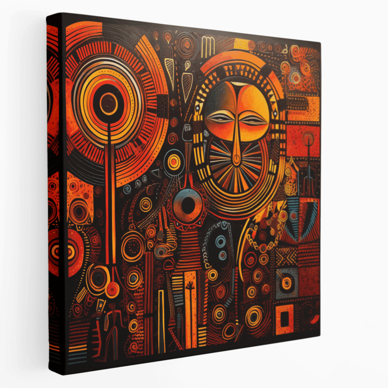 Afrikanische Rhythmen Leinwandbild