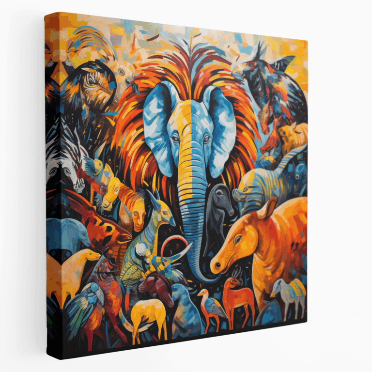 Leinwandbild Wild Safari