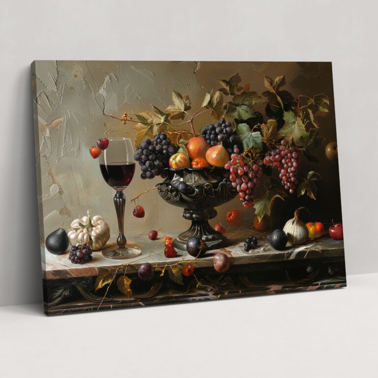 Leinwandbild im Caravaggio-Stil – Caravaggio Wanddekoration Leinwandbild Wohn-Dekoration