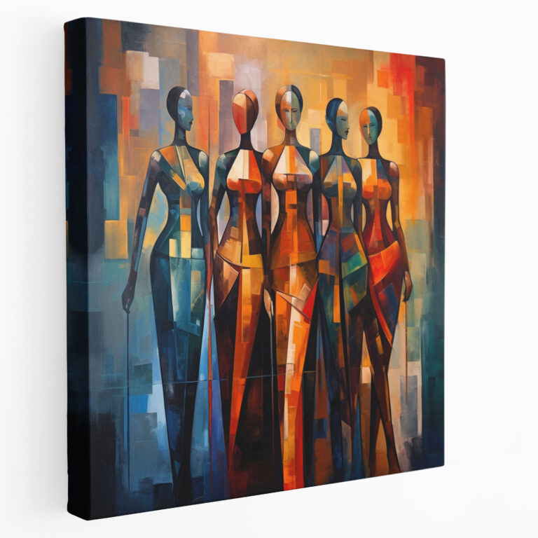 Leinwandbild Amazon Frauen - Frauen der Amazonas Leinwand Wandkunst Starke Frauen.