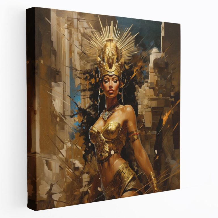 Leinwandbild Amazon Frauen - Wandkunst Leinwand Wandkunst Wanddekoration