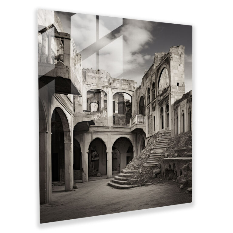 Glasbild Anatolian Heritage - Anatolien Historischer Ort Moderne Kunst