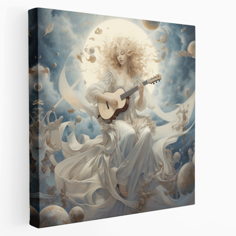 Melodie des Himmels Leinwandbild