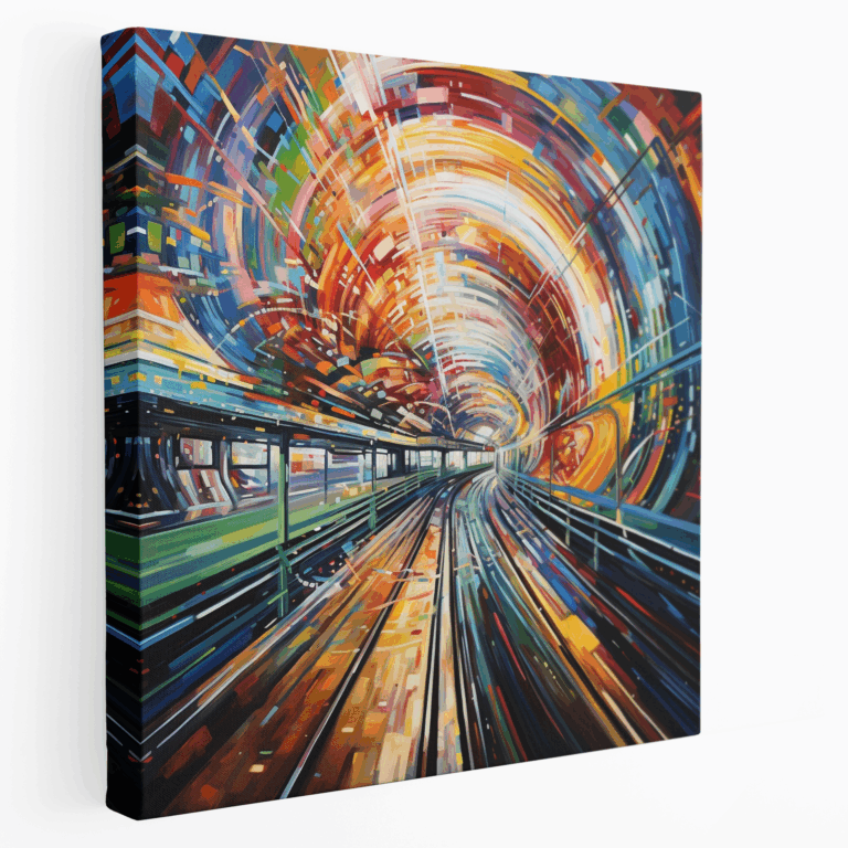 Arcade Puls Leinwandbild