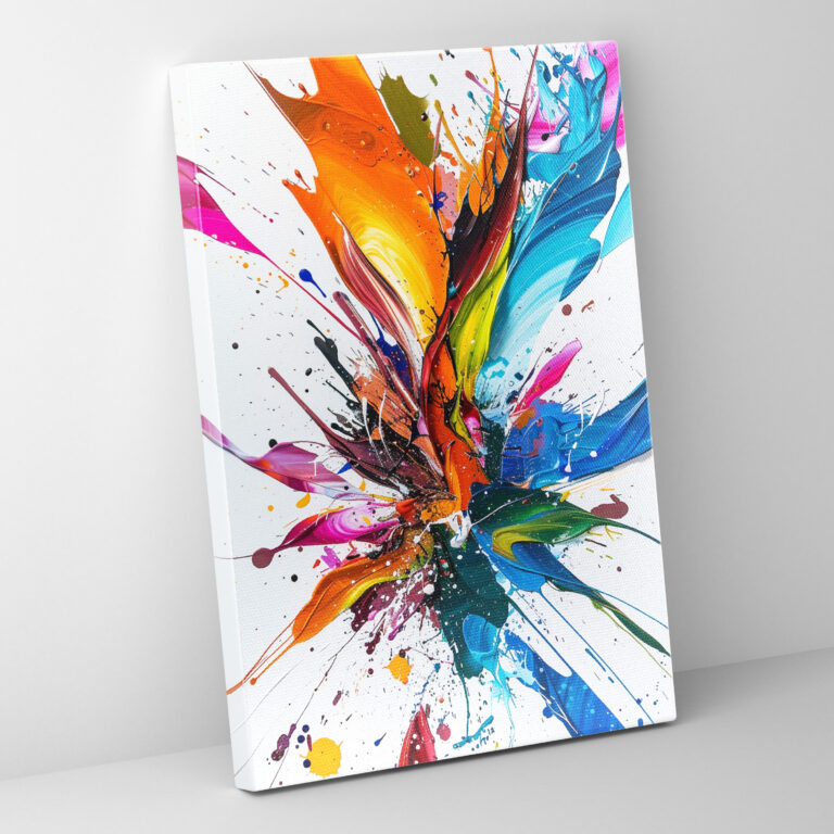 Ashvin Harrison Abstraktes Leinwandbild - Ashvin Harrison Leinwandkunst Wanddekoration Zuhause