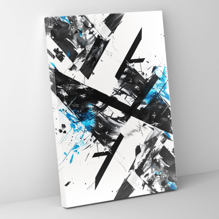 Ashvin Harrison Geometrisches Leinwandbild - Ashvin Harrison Wohnaccessoire Dekoration Wanddekoration