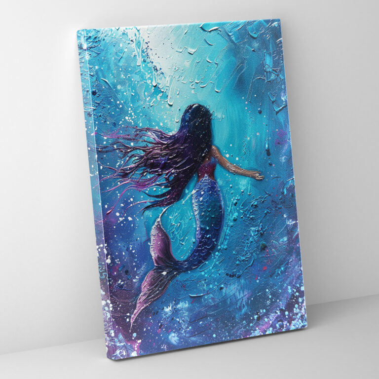 Ashvin Harrison Wanddekoration - Unterwasserwelt Leinwandbild Wohnkultur