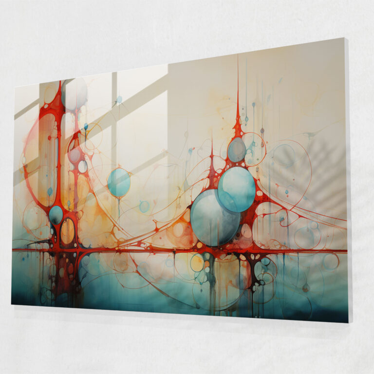 Bosphorus Bridge Glasbild - Bosphorus Bridge Wohnraumdekoration traumhafte Darstellung Glaswandkunst