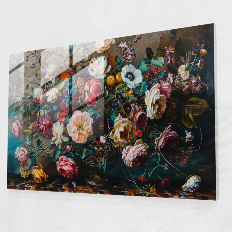 Barocke Gemälde für die Wohnraumgestaltung - Barock moderne Kunst Wohnraumgestaltung Glaskunst