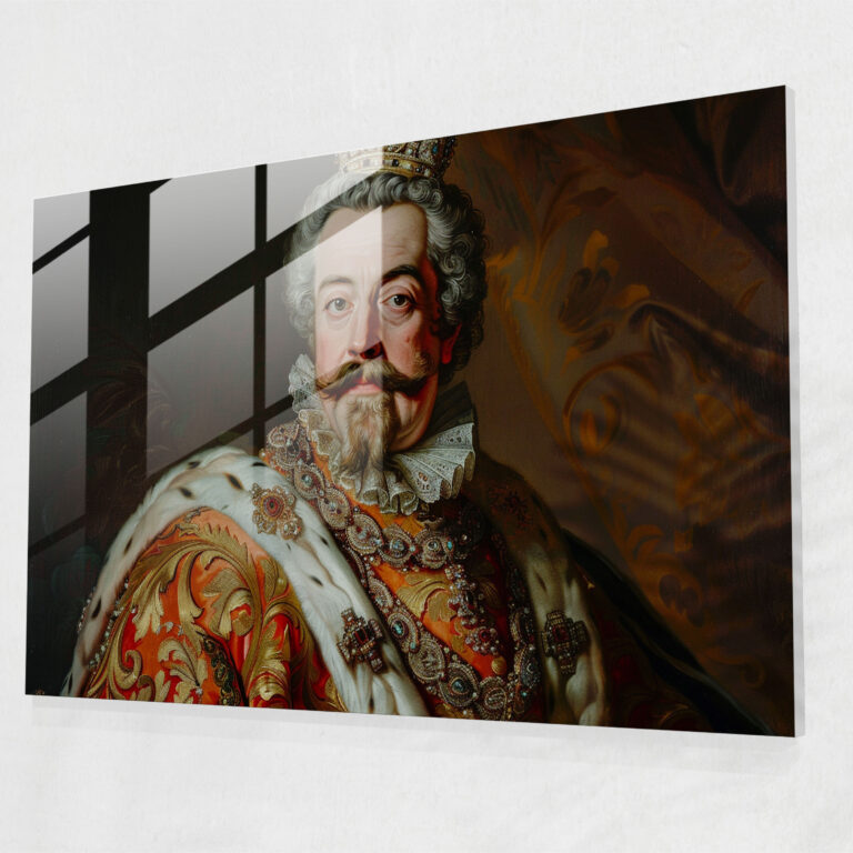 Barock Stil Gemälde Glasbild - Barock Stil Gemälde Glasbild Wohnkultur