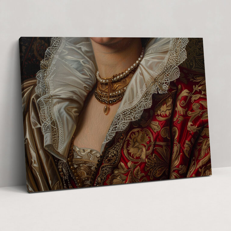 Barock-Stil Gemälde Leinwandbild - Barock Leinwandkunst Wanddekoration