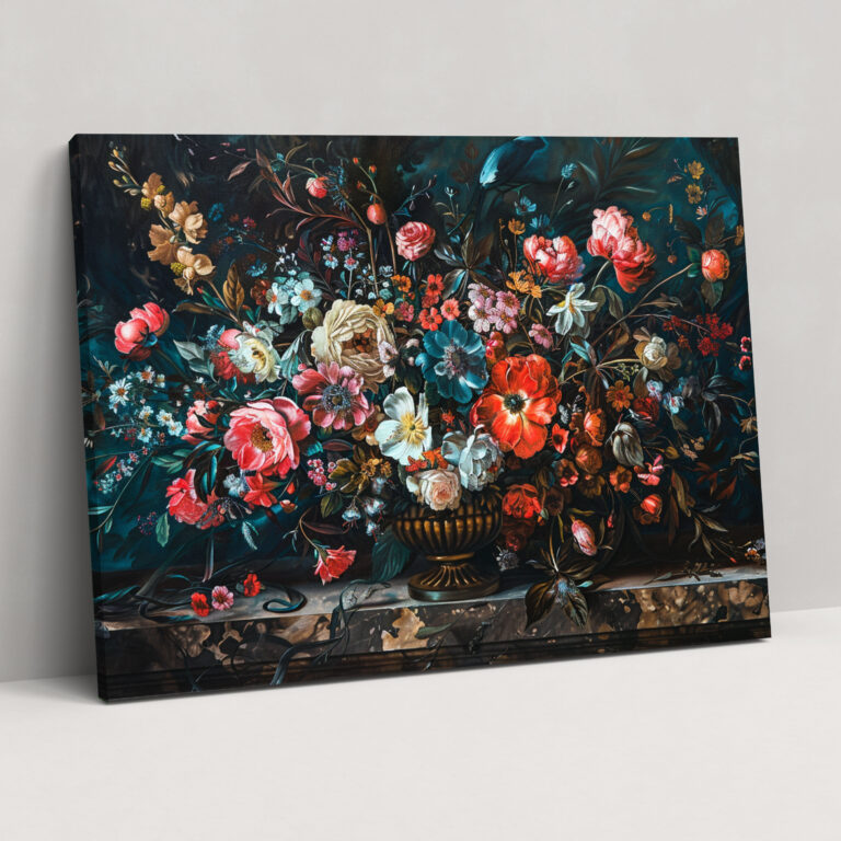 Barocke Stil Gemälde Wanddekoration - Leinwand Wandkunst Barock Stil Gemälde Leinwandbild