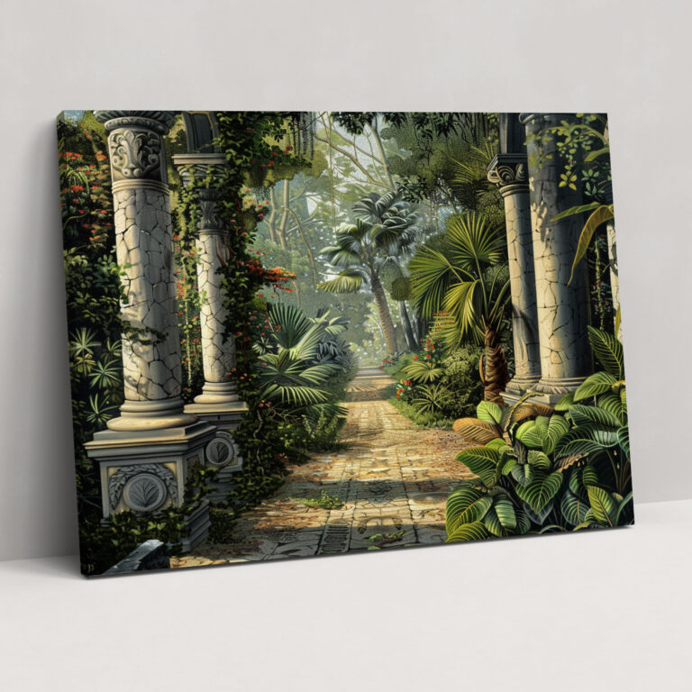 Barock-Stil Gemälde Wandkunst - Leinwandbild Home Dekoration