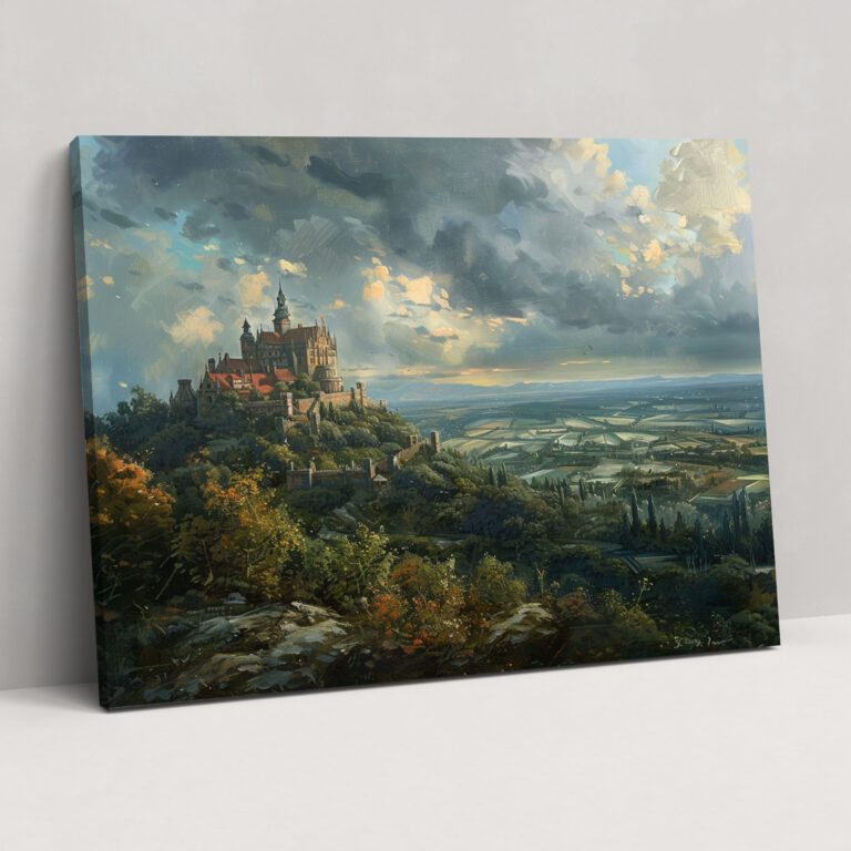 Barocke Gemälde Wandkunst - Barock Wanddekoration Leinwand