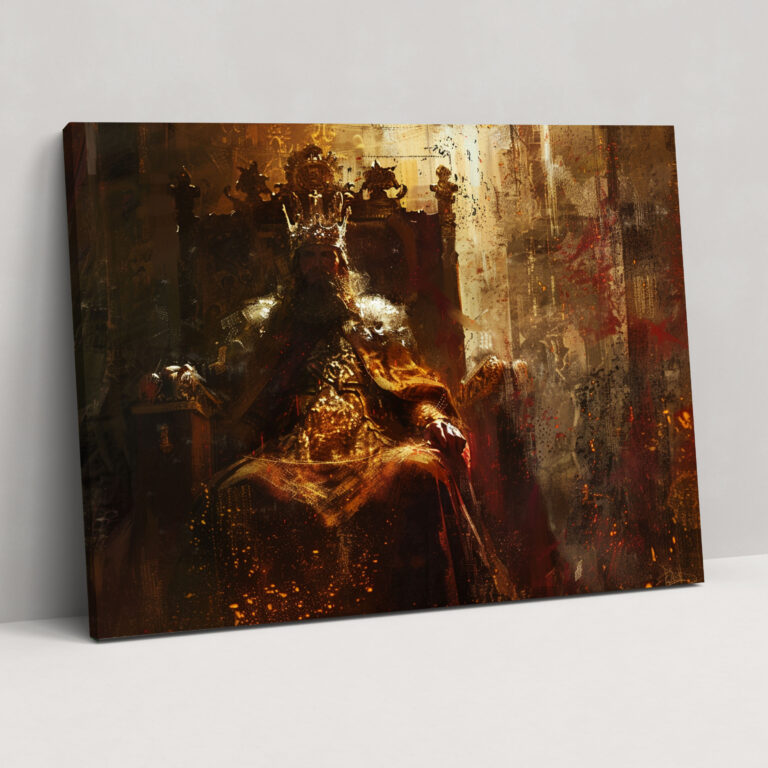 Barock-Stil Gemälde Leinwandbild - Barock Barock-Stil Malerei Wandkunst Leinwandbild