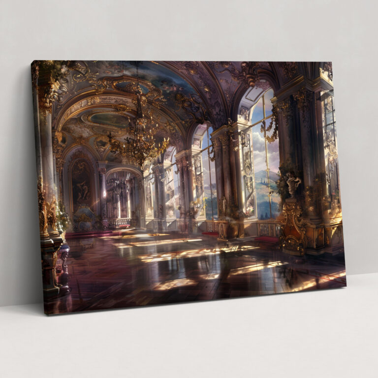 Barocker Gemälde-Wandschmuck - Barock barocker Gemälde-Stil Wohnaccessoire Wandschmuck