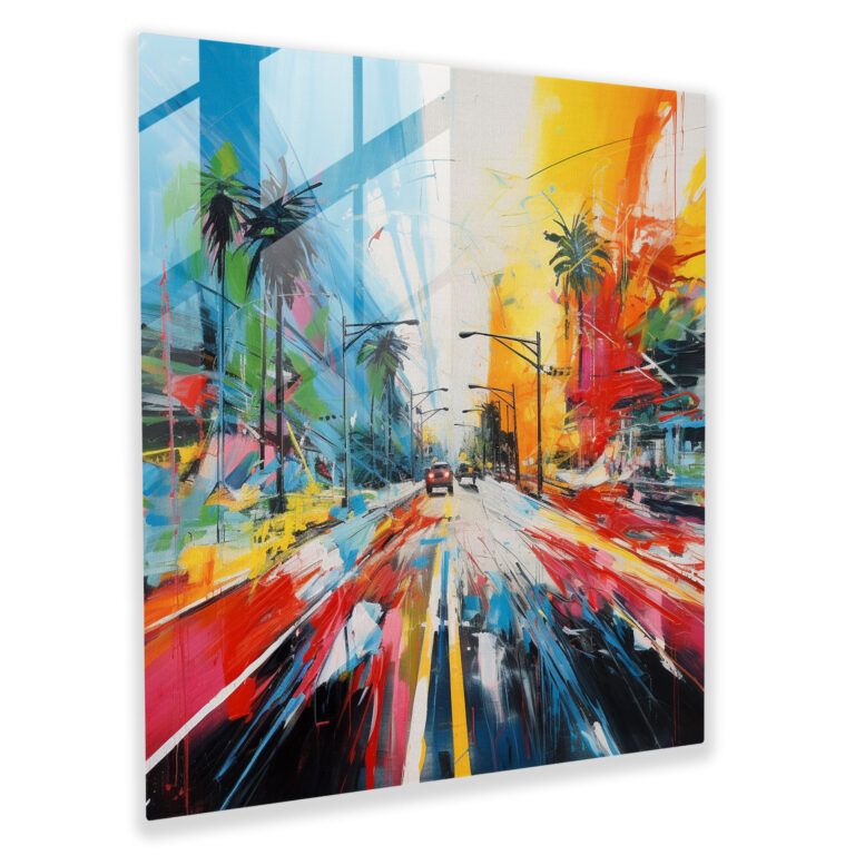 Glasbild Urban Vision