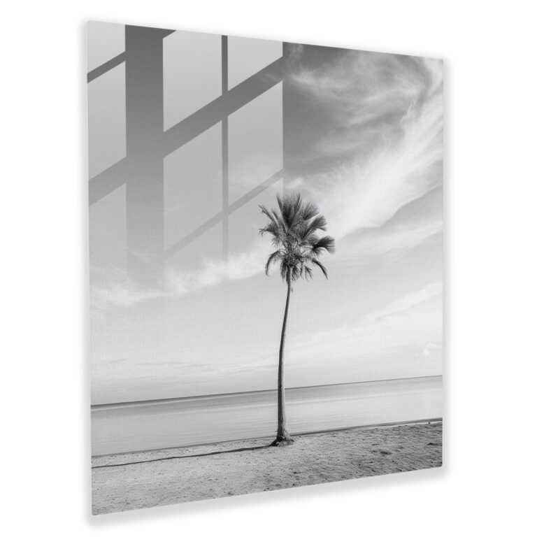 Moderne Strandglas-Wandkunst Dekor