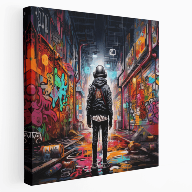 RebelRush Leinwandbild
