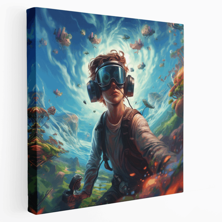 VR Fusion Leinwandbild