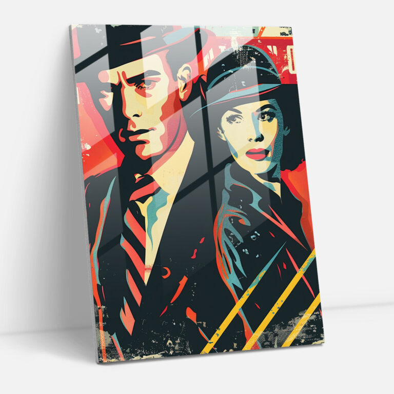 Klassizismus Pop Art Wohndeko - Leinwandbild Glasbild Moderne Kunst Wanddekoration