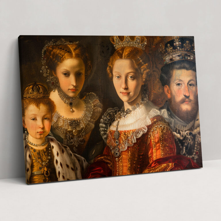 Klassizismus Leinwandbild - Wanddeko Leinwandbild Wandkunst