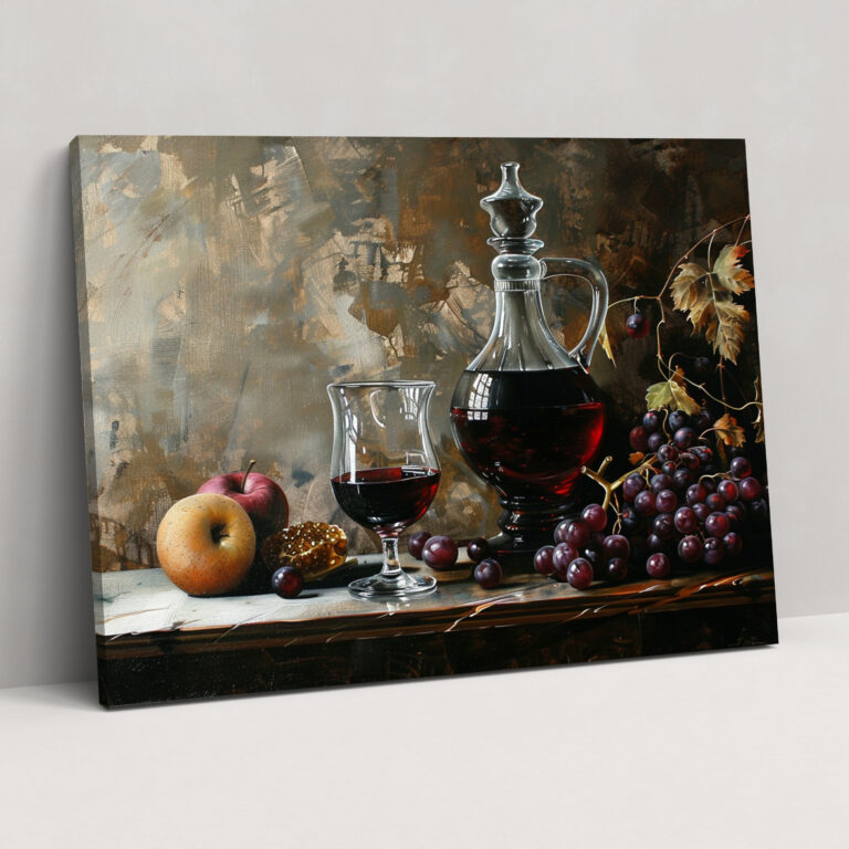 Klassizismus Leinwandbild - Wanddekoration Wandkunst