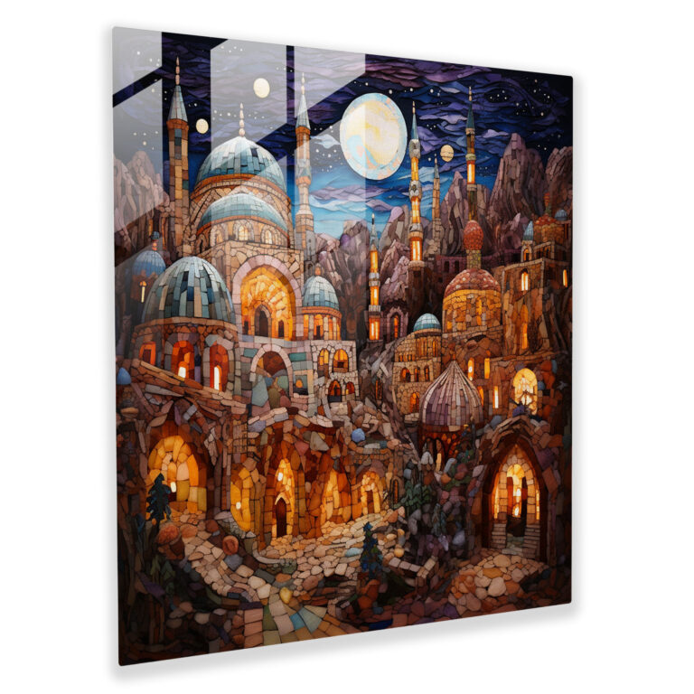 Glasbild Majestic Sanctum