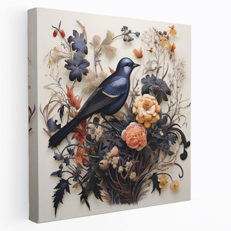 Dope Botanical Leinwandbild - Naturinspirierte stilvolle Wandkunst