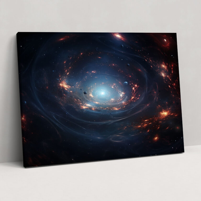 Wunder des Kosmos Leinwandbild - Erde Kosmos Wohnkultur Leinwand Wandkunst