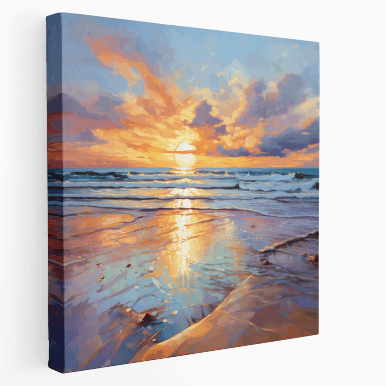 Abenddämmerung Serenity Leinwandbild