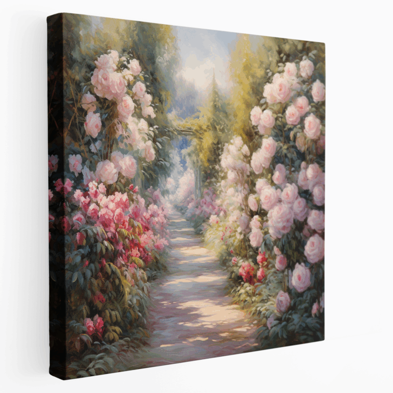 Leinwandbild Rosen der Gelassenheit