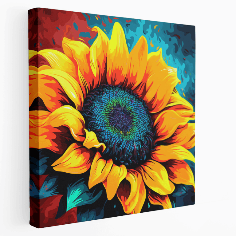 Sonnenblumen Leinwandbild
