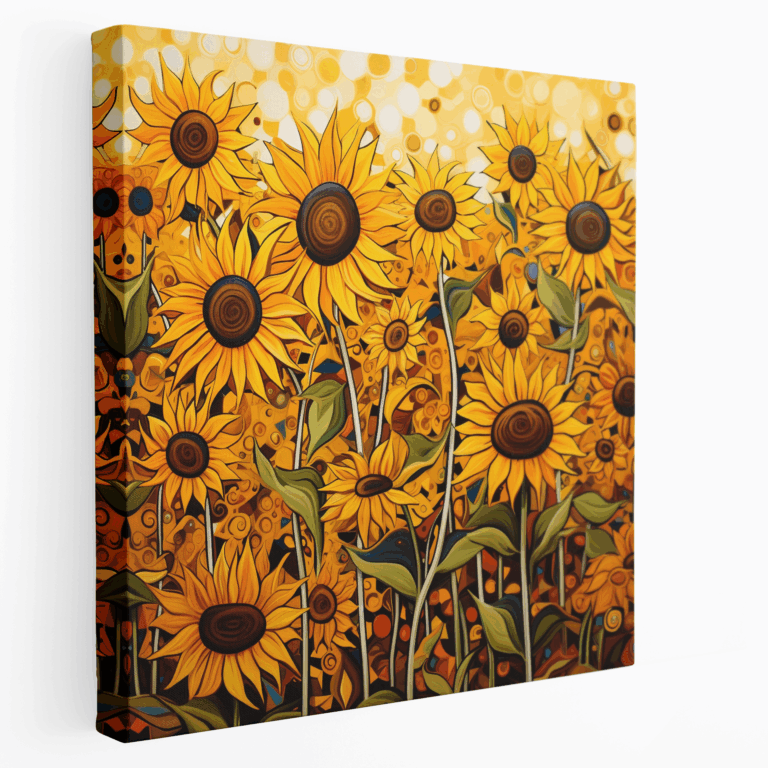 Sonnenblumen Träume Leinwandbild