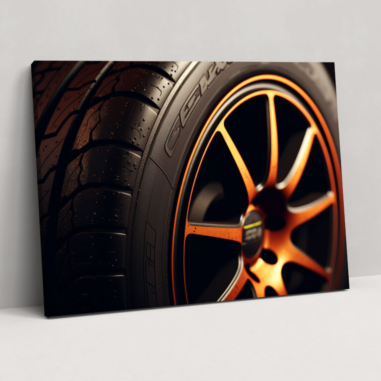 Formel 1 Leinwandbild - Spannung Motorsport Wanddekoration