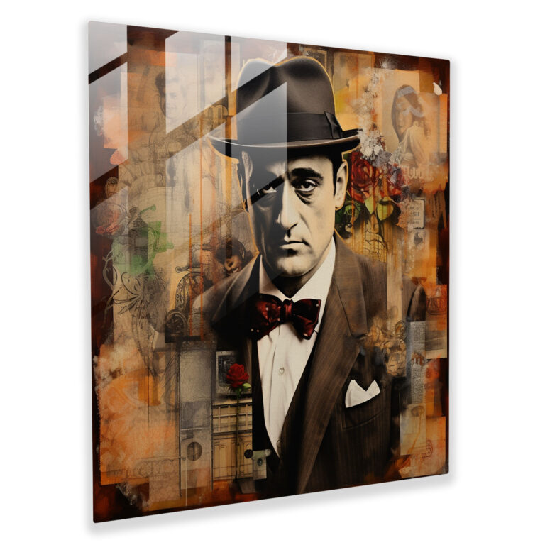 Glasbild Pate - Modern Art Abstrakt Faszinierend