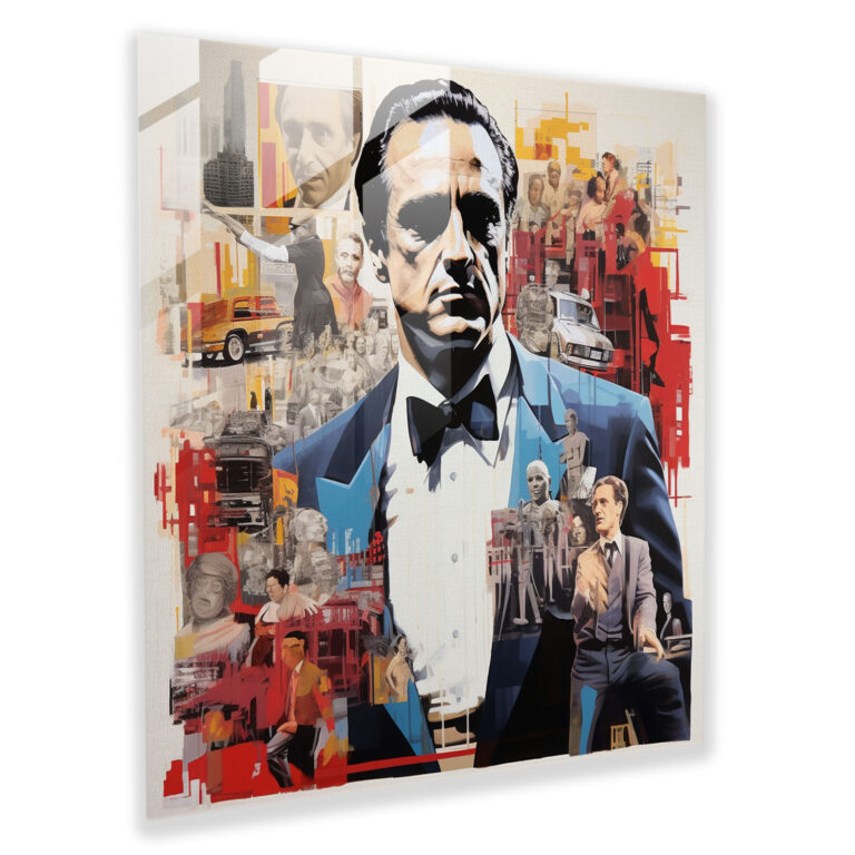 Der Pate Glasbild - Szenen aus dem Film Collage