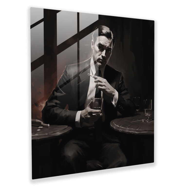 Glasbild Pate - Kunst aus Glas modernes Glasbild