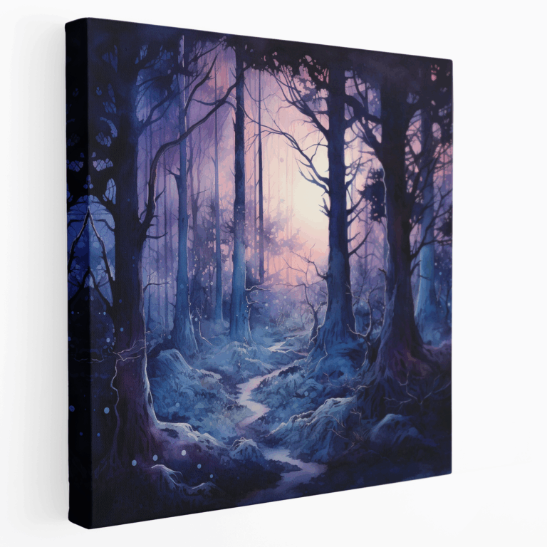 Mystisches Zwielicht Leinwandbild