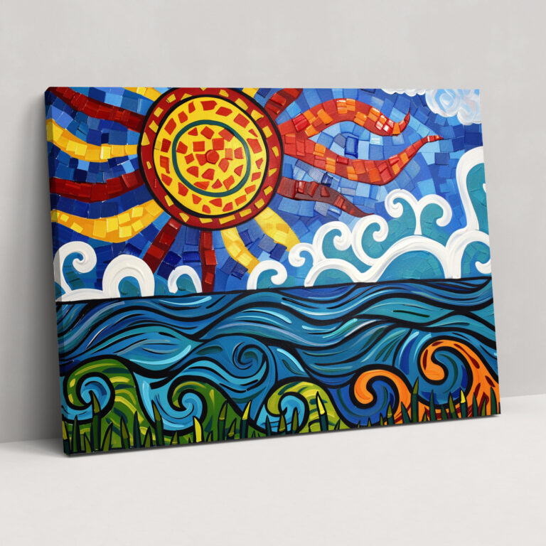 Küstenstil Henri Matisse Wandkunst - Wanddekoration Leinwandbild