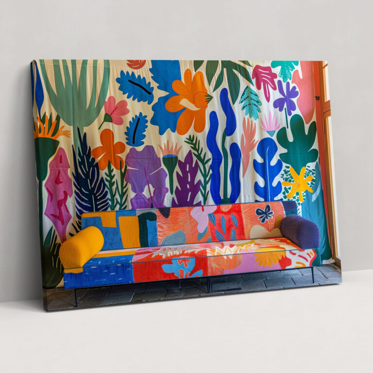 Henri Matisse Leinwandbild - Moderne Kunst Leinwandbild