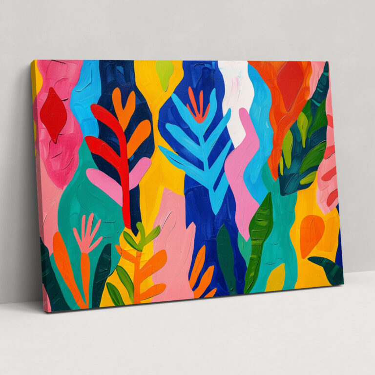 Henri Matisse Leinwandbild - Lebendige Farben Wohnraumdekoration