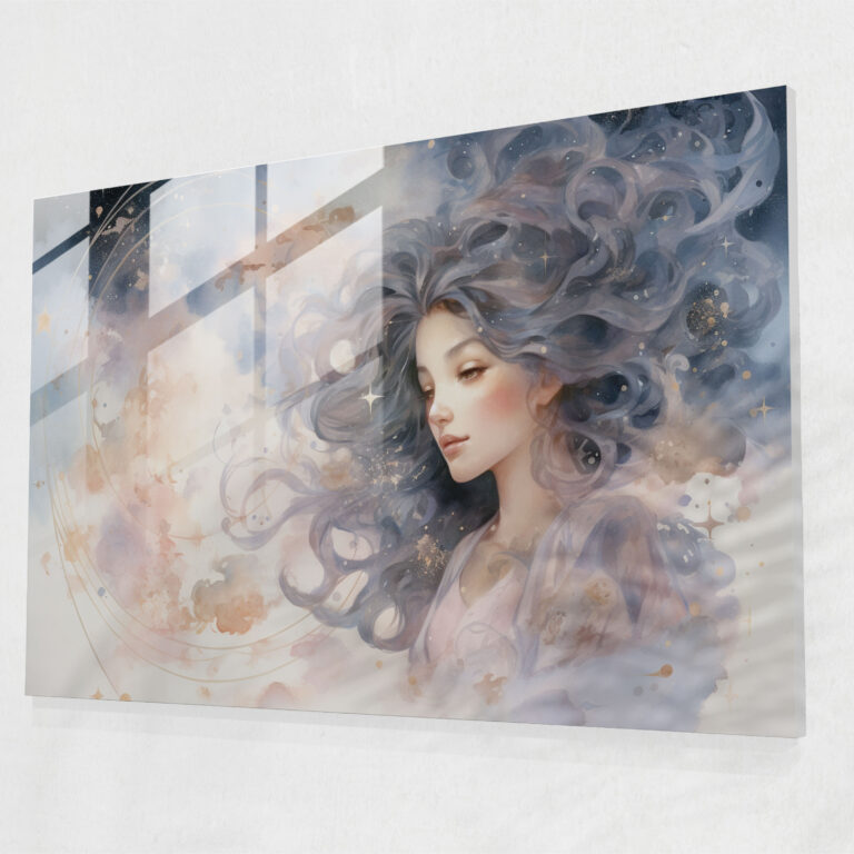 Glasbild Sternzeichen - Horoskop Glasbild Glas Kunst