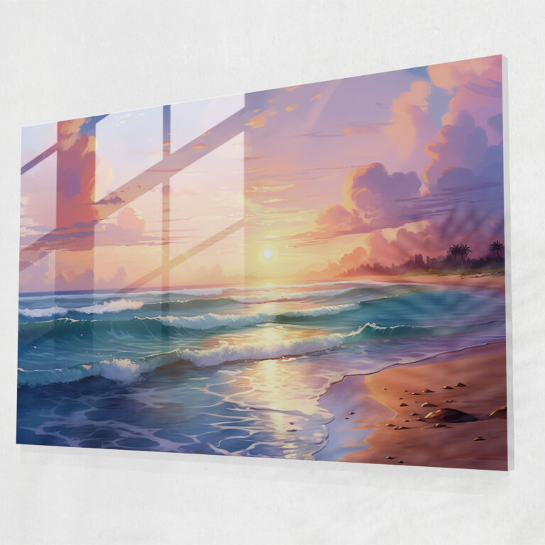 Hypnose Glasbild - Ruhevolle Atmosphäre und Entspannung