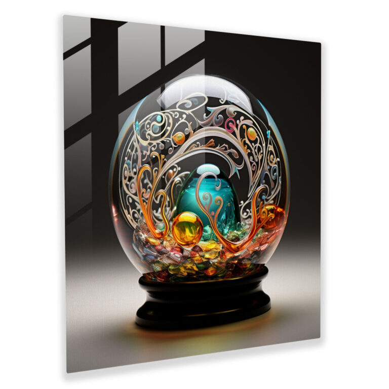 Glasbild Heiliger Quran - Verspielte Kollektion - Heiliger Quran Verspielt Wanddekoration Glasbild