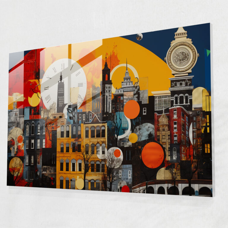 Harlem Wohnkultur - Vielfalt Glasbild