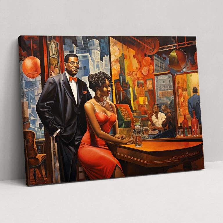 Harlem Renaissance Wandkunst - Kultur Kunstvoll