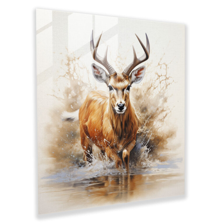 Glasbild Majestät der Natur